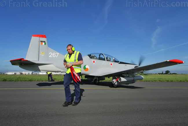 Irish Air Corps PC-9M Air Firing 2008 